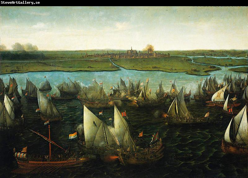 Hendrik Cornelisz. Vroom Battle of Haarlemmermeer, 26 May 1573